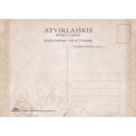 Atvirlaiškis - Kryžių kalnas 1
