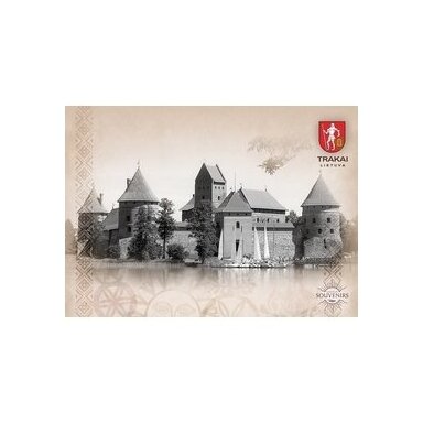 Atvirlaiškis-Trakų pilis Atvirlaiškis-Trakų pilis