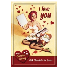 Atvirukas „I Love You Chocolate“
