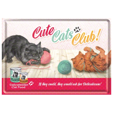 Atvirukas „Cute Cats Club“