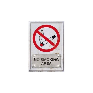 Atvirukas „No Smoking Area“