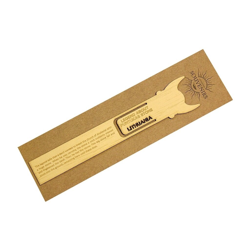 Knygų skirtukas"Legend about Puntukas stone"