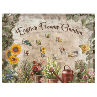 Lenta su magnetukais „Flower Garden“ Lenta su magnetukais „Flower Garden“
