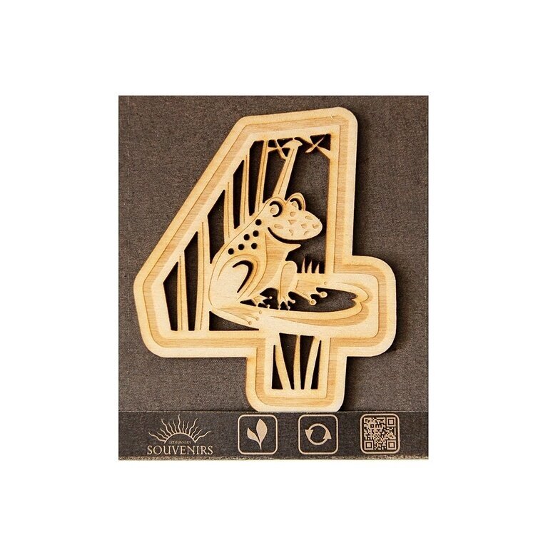 Medinis skaičiukas"4"